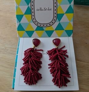 Stella and Dot Riva Tassel earrings